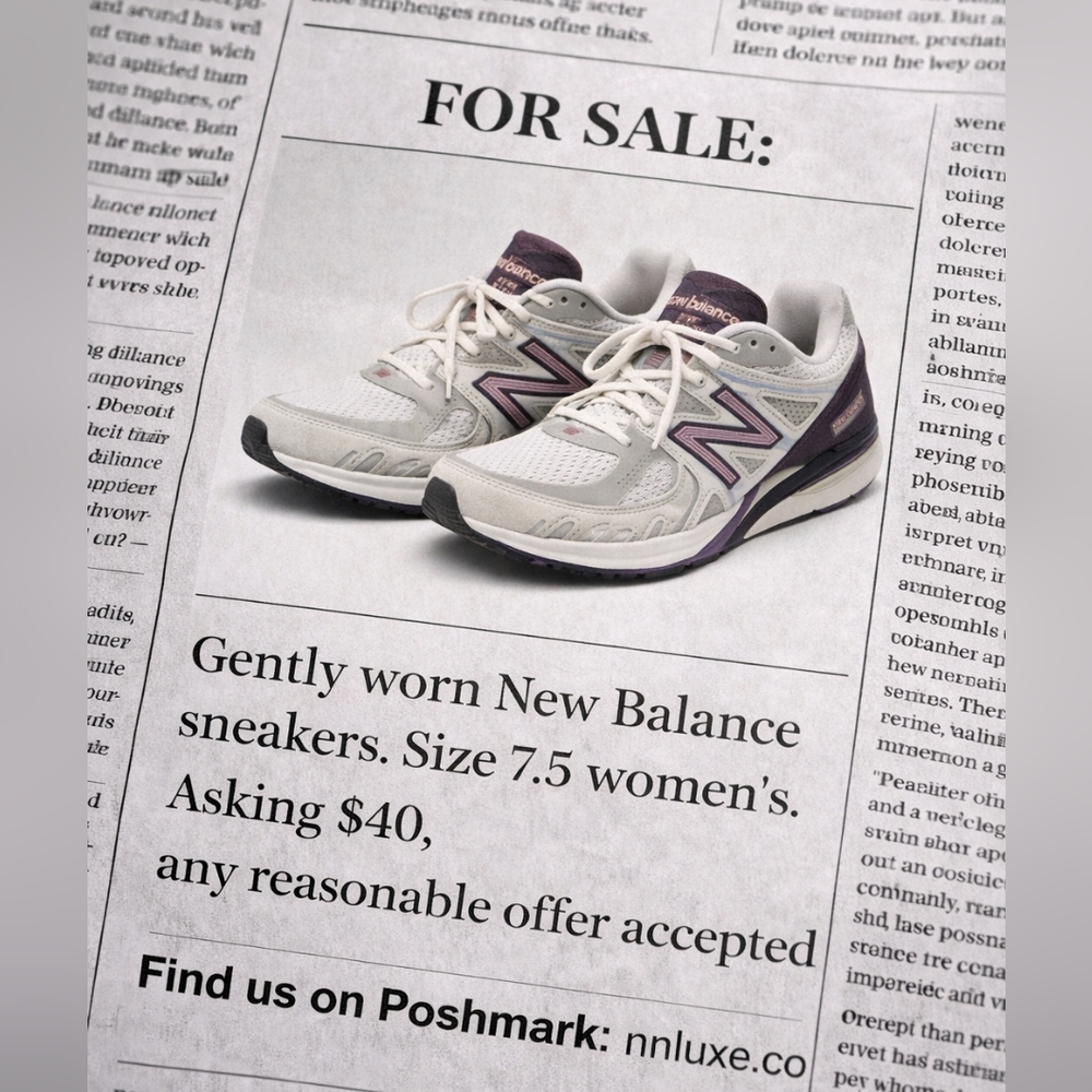 New Balance Sneakers – Women’s Size 7.5